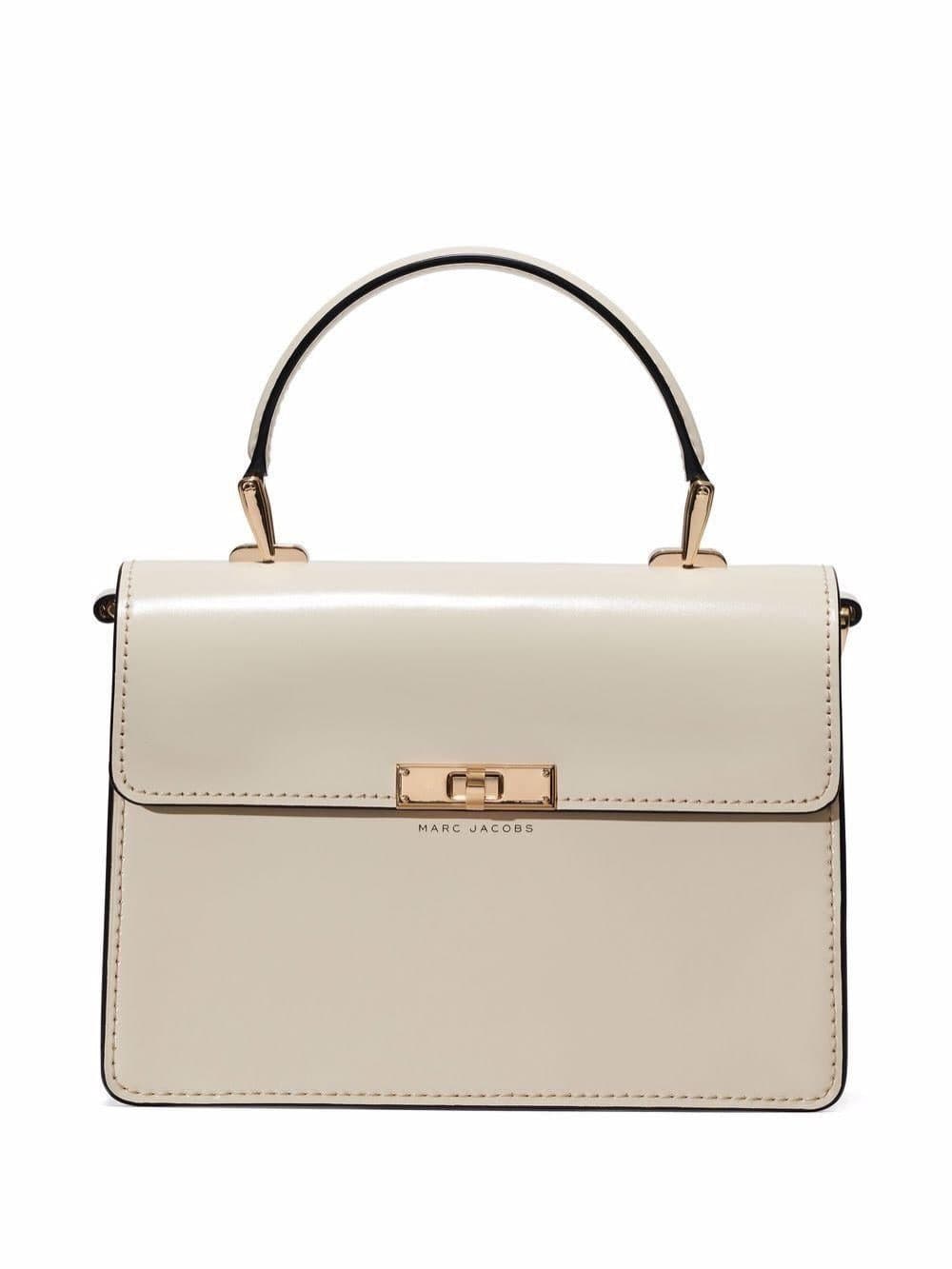 Marc Jacobs Top-Handle Box Bag — Ivory — view 1