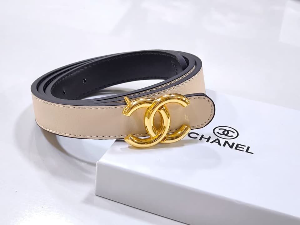 Chanel CC Belt — Beige — view 1