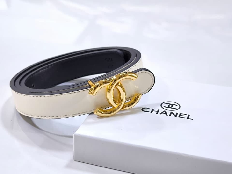 Chanel CC Belt — Ivory — view 1